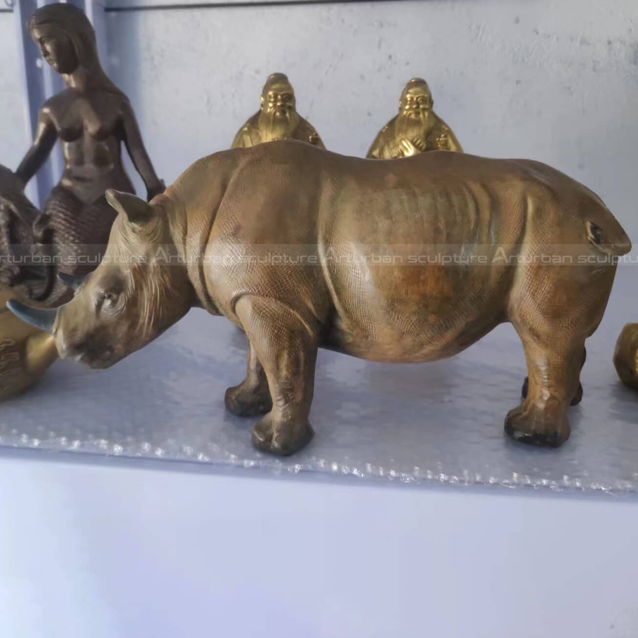 rhino figurine