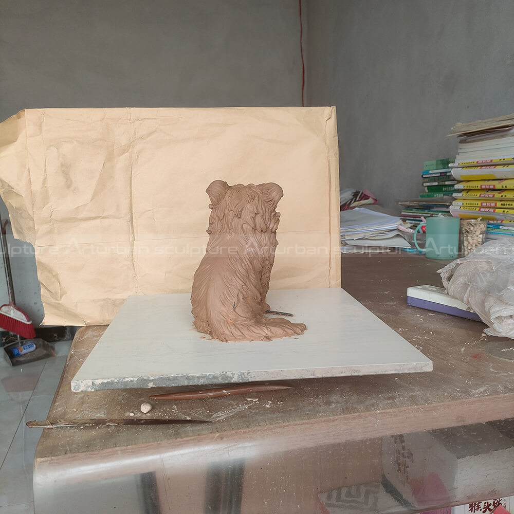 Pet clay mold for dogs