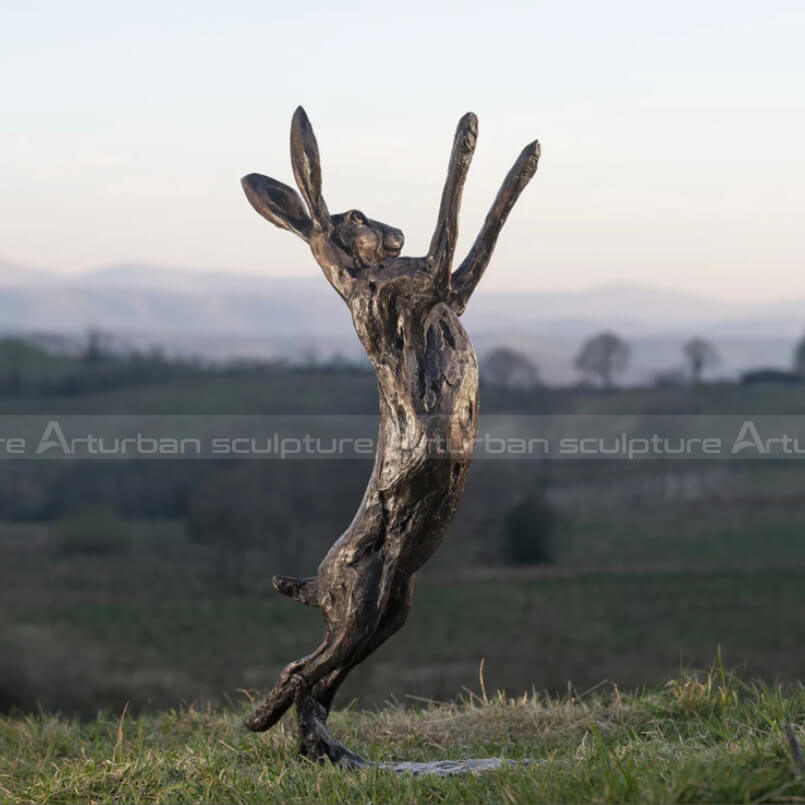 hare sculptures