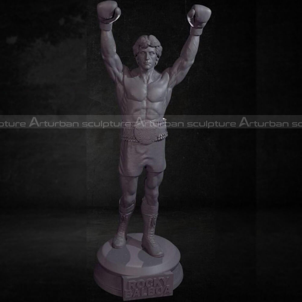 rocky balboa statue