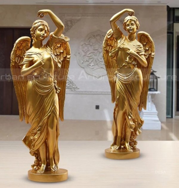 large angel statues for home