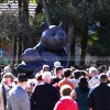 panda outdoor statue