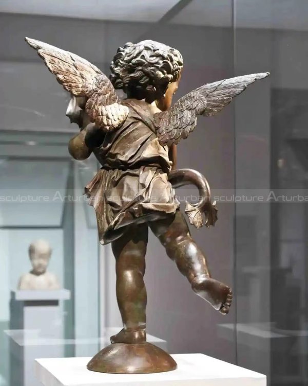 outdoor cherub statues