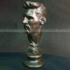 Messi bust sculpture