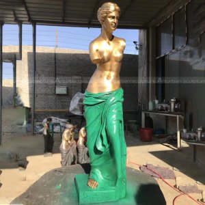 bronze venus statue