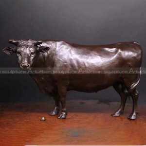 japan bull sculpture