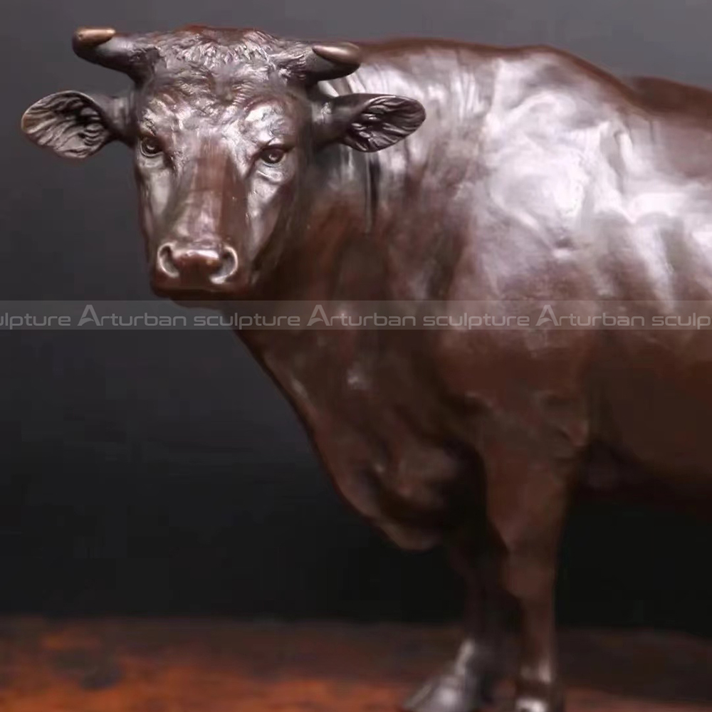 japan bull sculpture