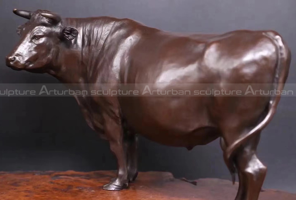 japan bull sculpture