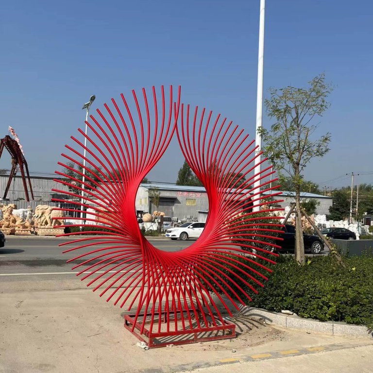 escultura abstrata de Phoenix