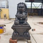 chinesische Wächterlöwenstatuen zum Verkauf