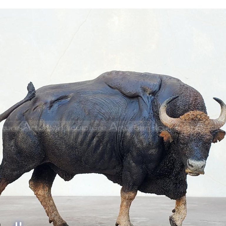 Statua di bisonti europei