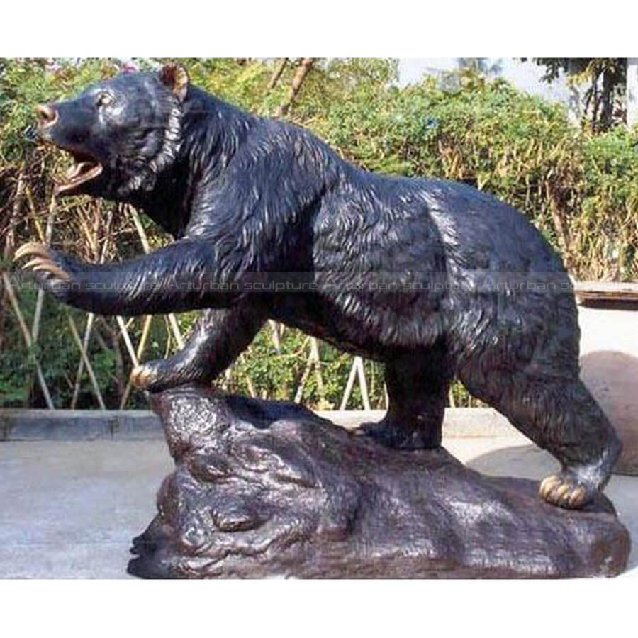 standing bear statue