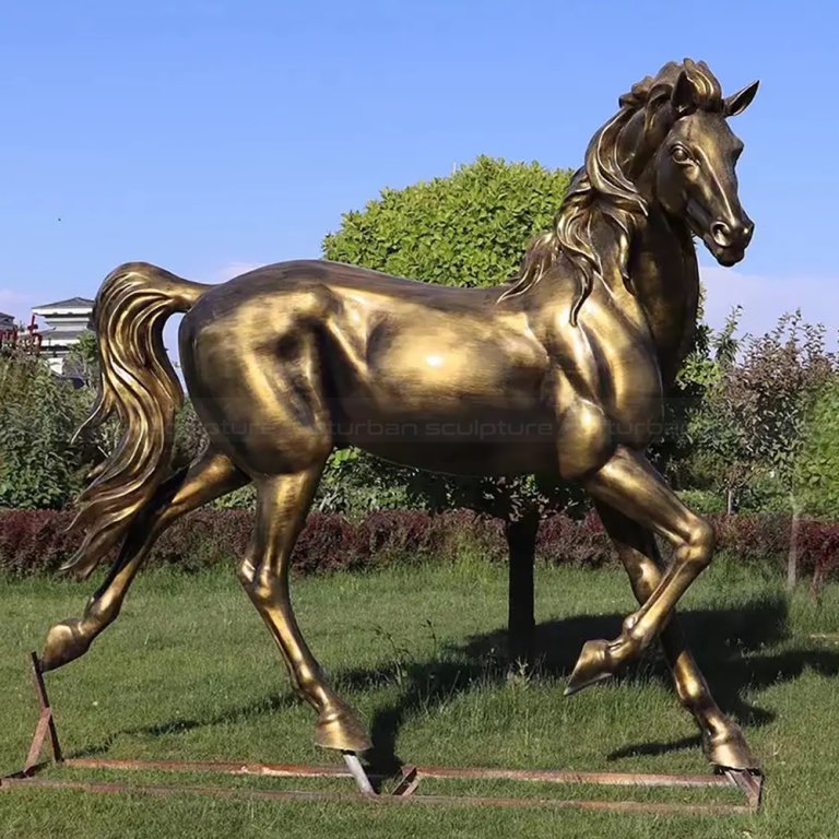 Estatuas de Caballo de Fibra de Vidrio de Tamaño Natural a la Venta