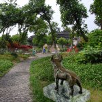 Bulldogge-Garten-Dekoration