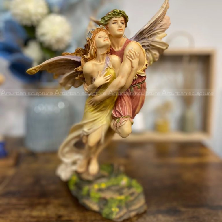 estátua de Cupido e Psique