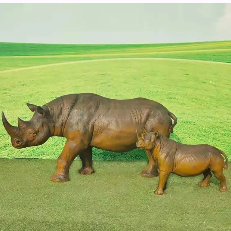 Statue des Trois Rhinocéros