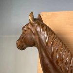ornamento de cavalo de bronze