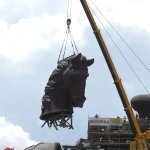 Grande statue de Pégase