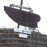 Grande statue de Pégase en bronze