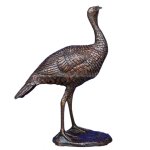 Außerhalb aufgestellte Putenstatue