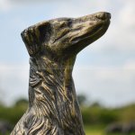 Scultura di Borzoi