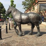 Ornement de cheval Shire