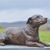 Staffordshire Bull Terrier Sculpture