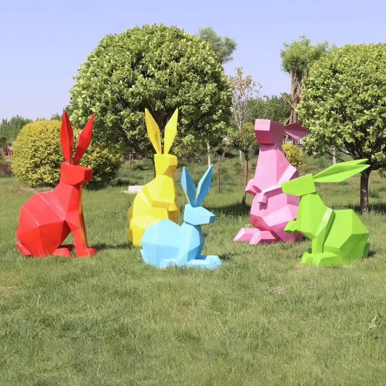 Statue de Lapin pour Jardin