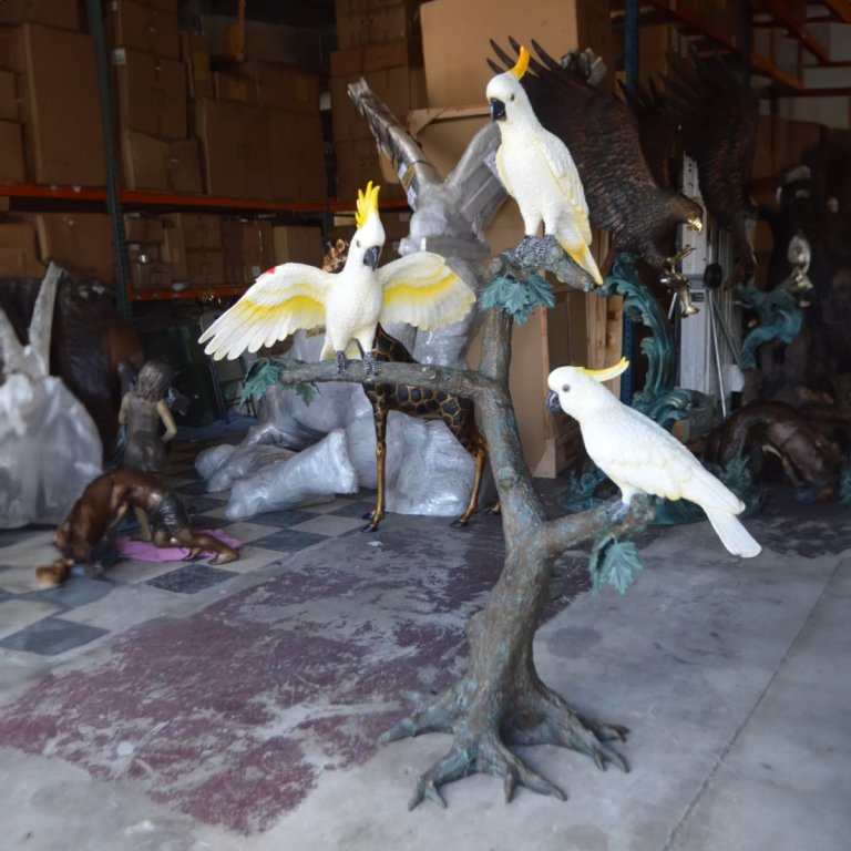 Escultura de Cacatúa