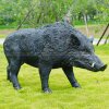 Feral Hog Sculpture showing one wild boar facing forward