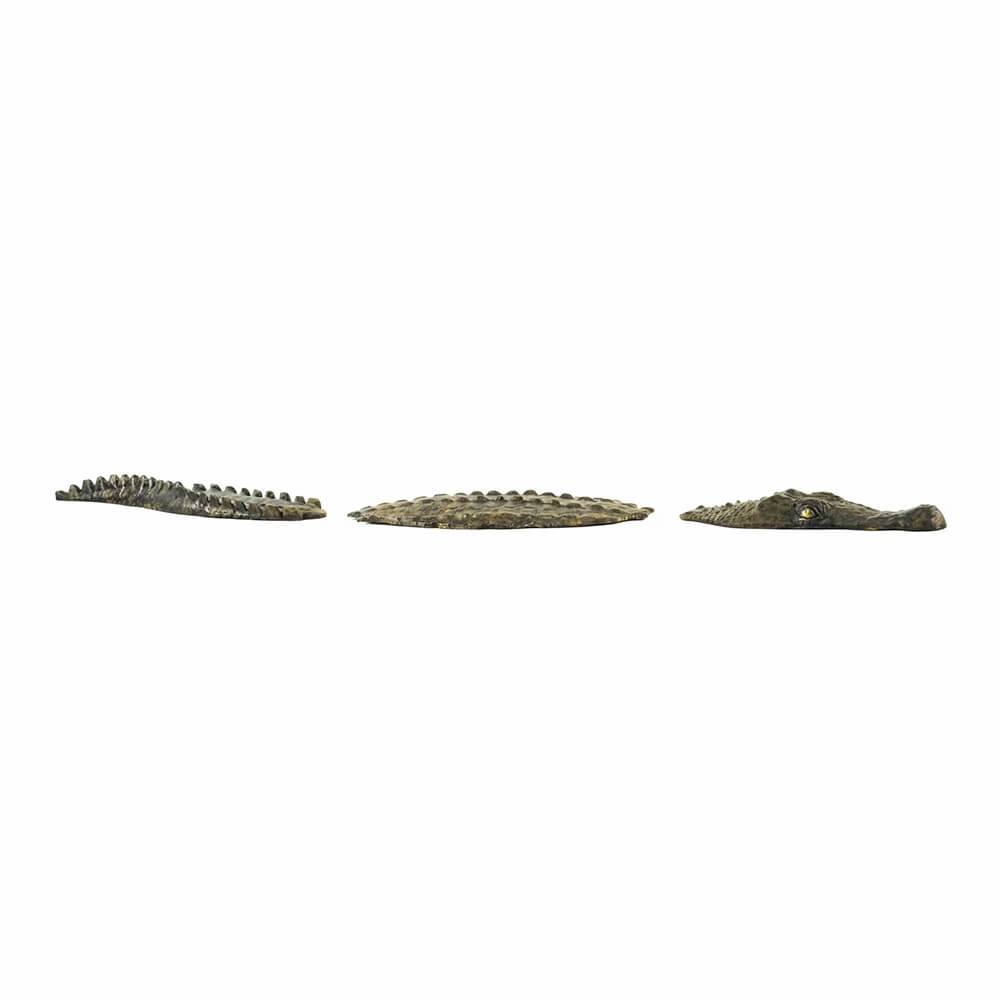 Rip Caswell's Bronze Crocodile Statue